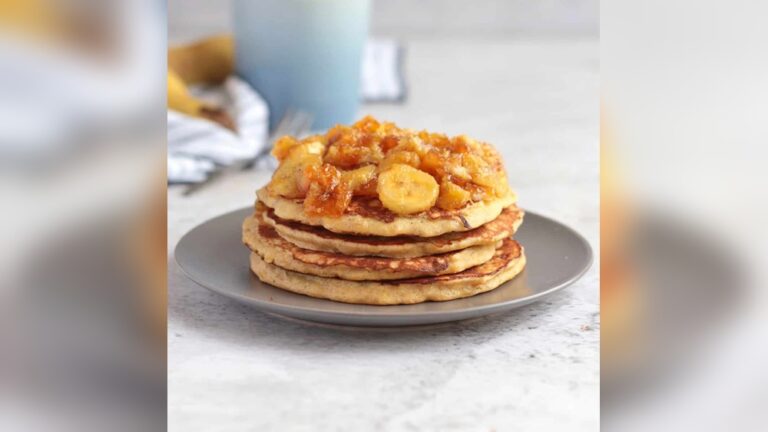Banana Pancakes Without Sugar