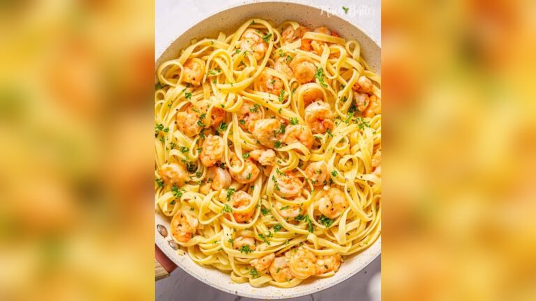 Garlic Butter Shrimp Pasta